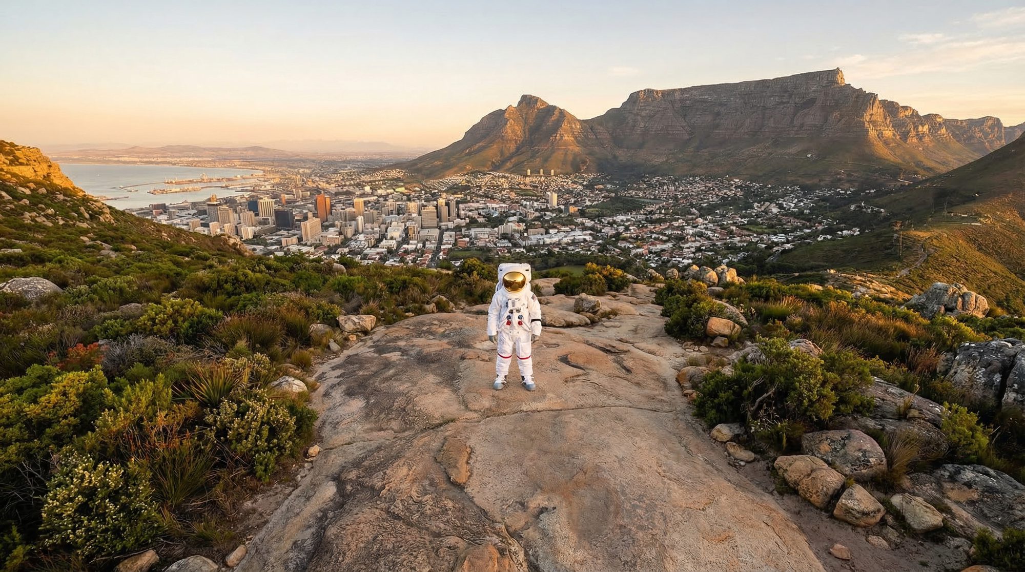 Cape Town and Table Mountain